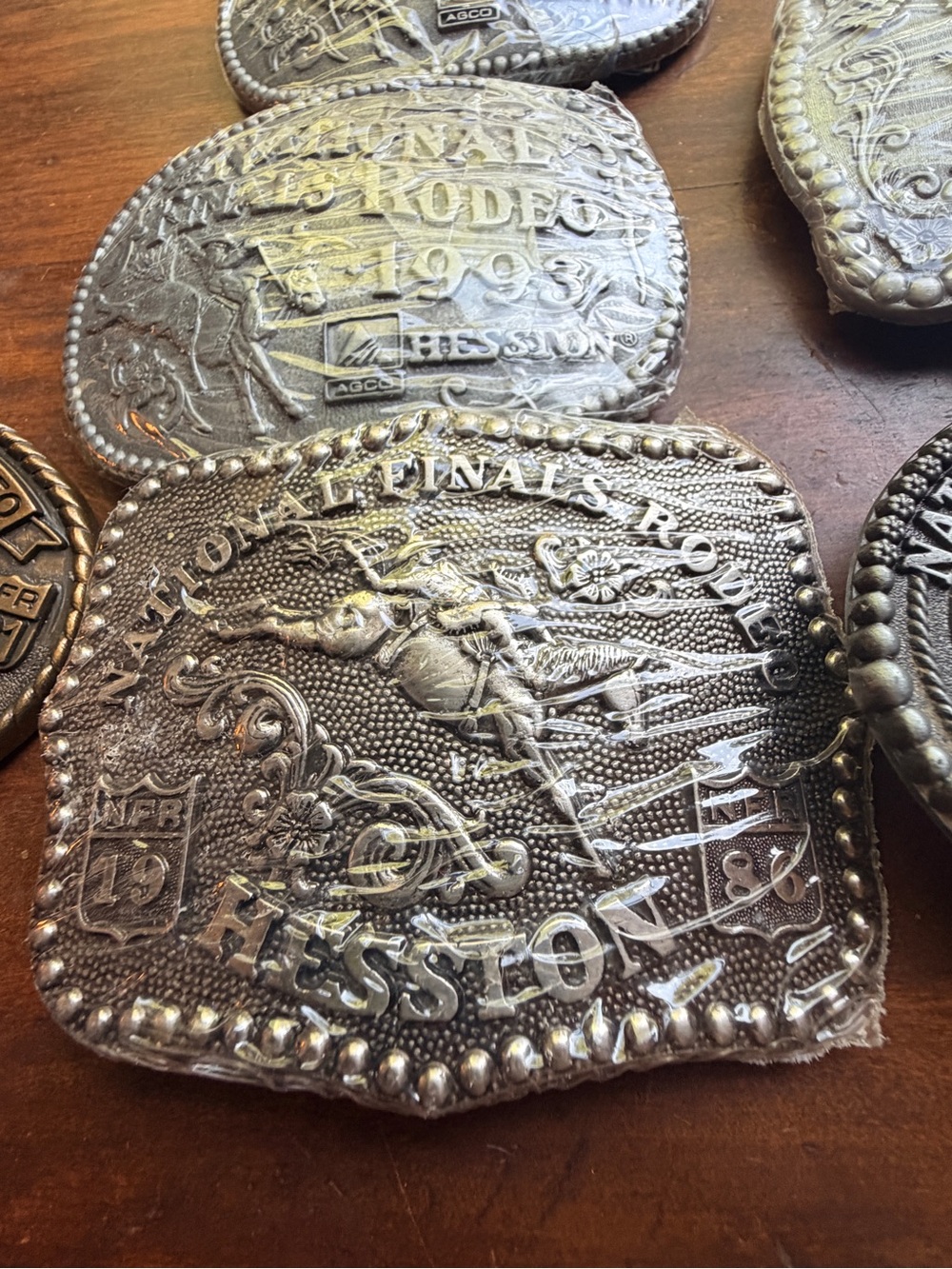 8 Hesston National Finals Rodeo NFR Belt Buckles Collectable (multiple dates)